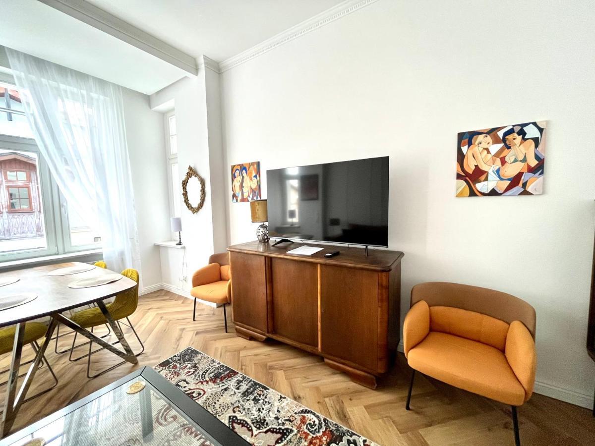 Agapella Apartamenty- Apartament Fiszera 500M From The Beach, Free Parking Сопот Екстериор снимка